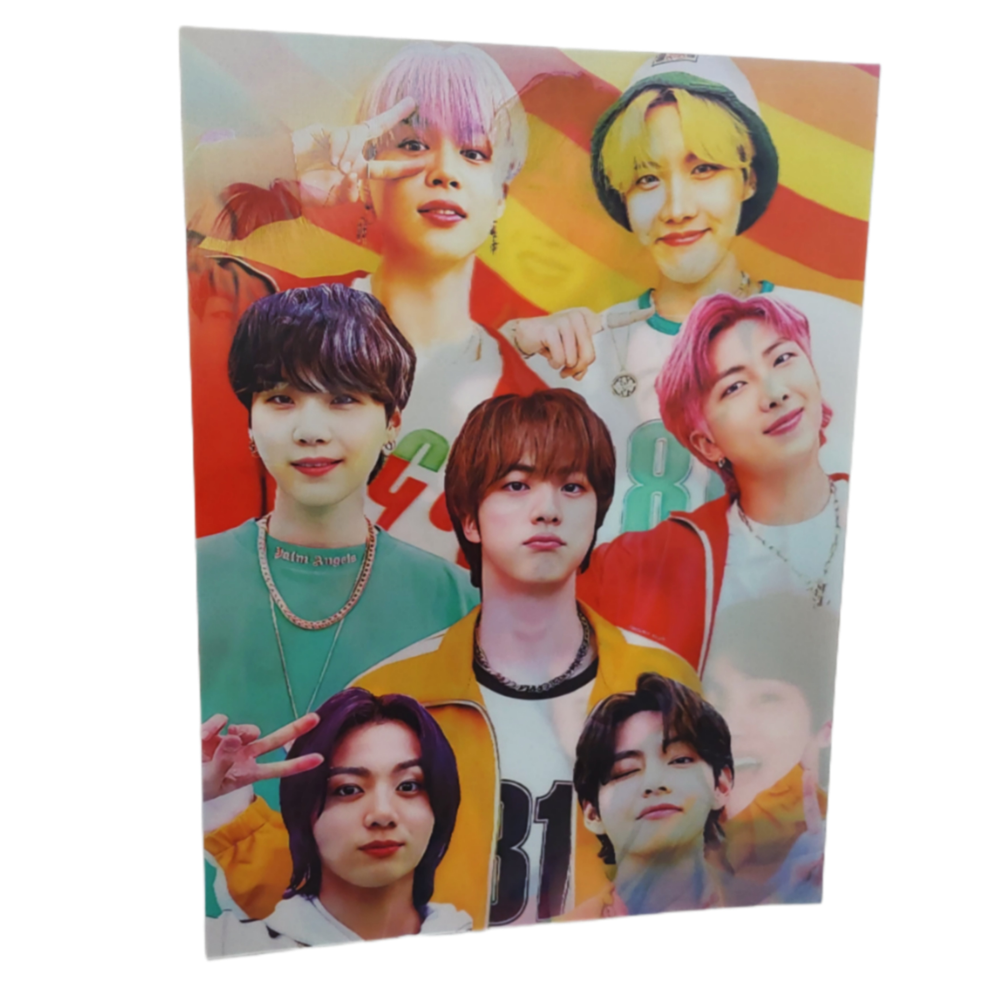 قاب 3بعدی وارداتی طرح BTS کد1