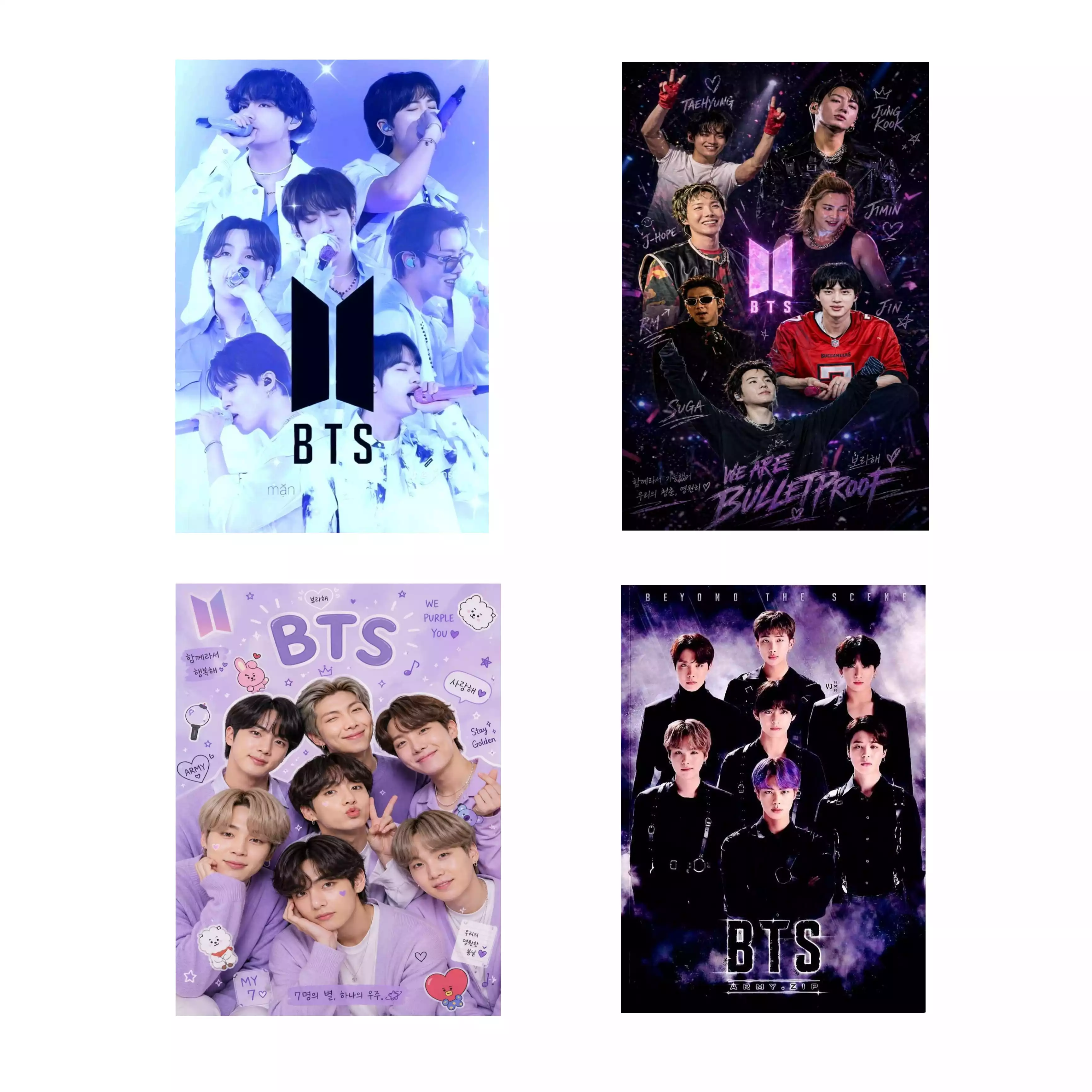 راگ فانتزی مدل BTS کد3